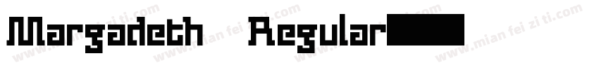 Margadeth Regular字体转换